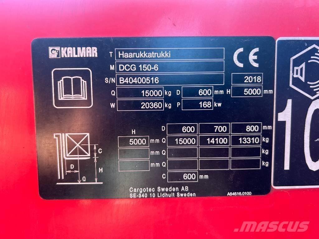 Kalmar DCG150-6 디젤 지게차