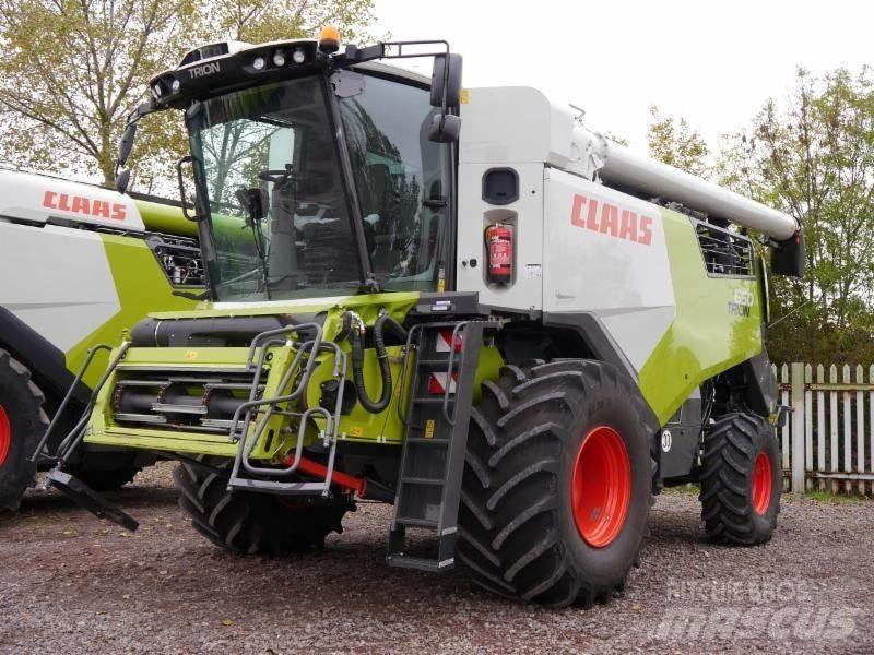 CLAAS TRION 660 콤바인 수확기