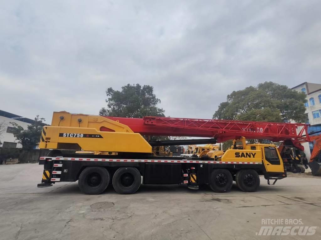 Sany STC 750 자재 기중기 및 권양기