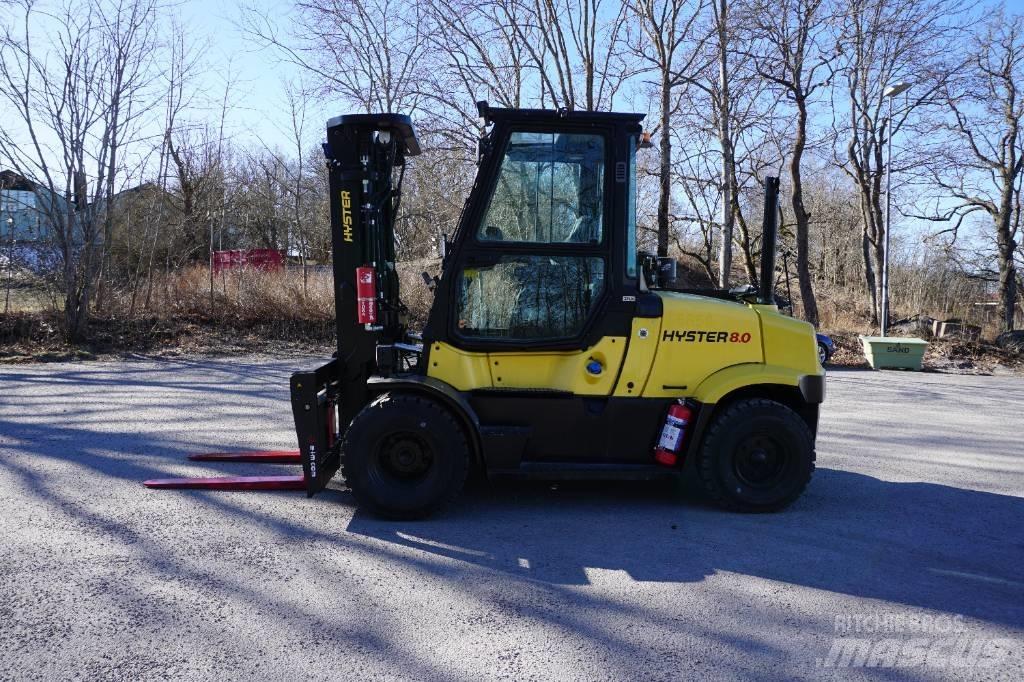 Hyster H8.0FT 디젤 지게차