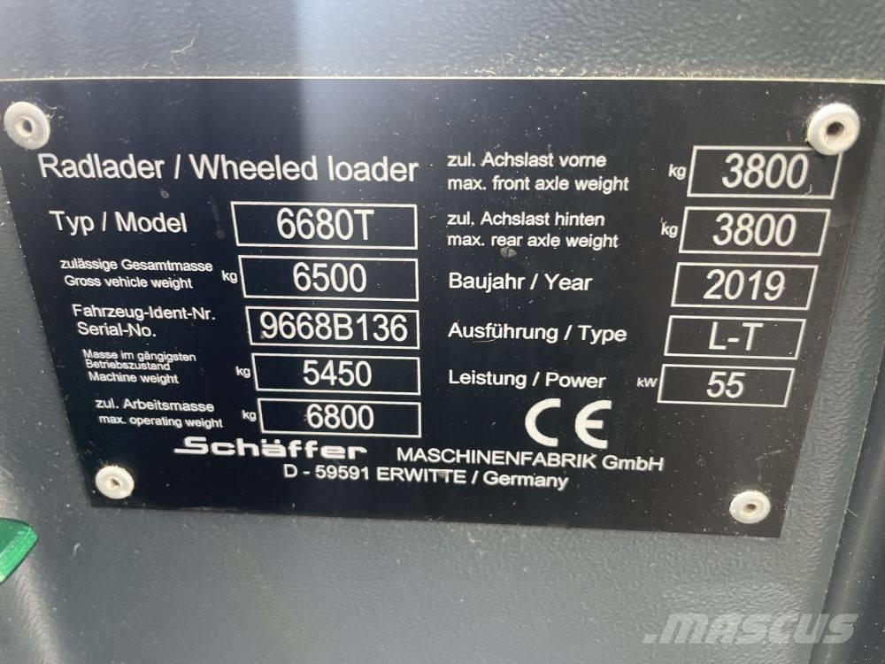 Schäffer 6680T 농업용 텔레 핸들러
