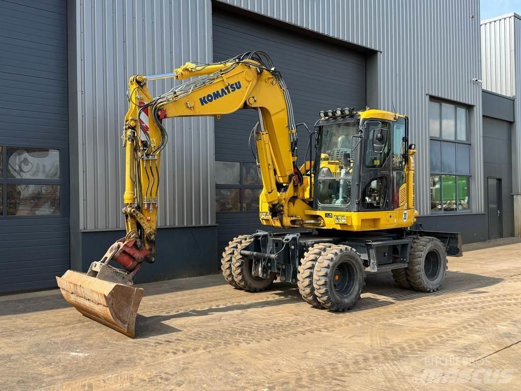 Komatsu PW118MR-11  휠 굴삭기