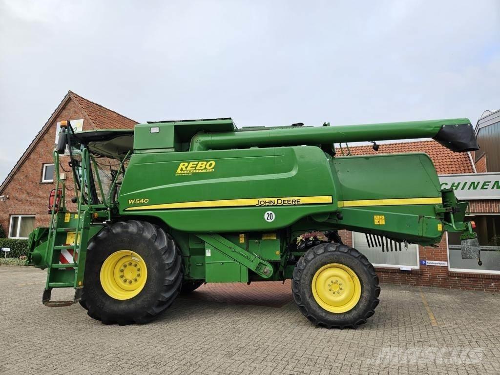 John Deere W 540 콤바인 수확기