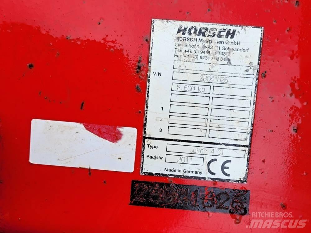 Horsch Joker 4 CT 끌 달린 쟁기