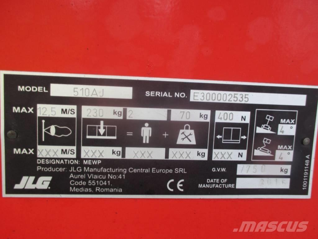 JLG 510 AJ 관절형 전동이동 리프트