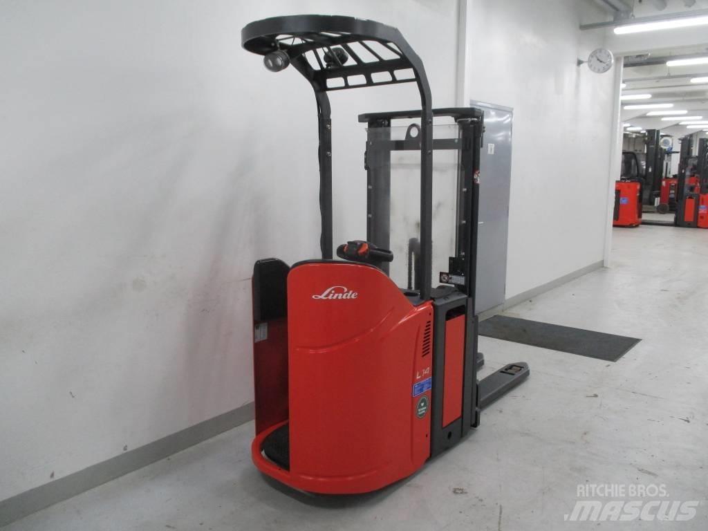 Linde L 14 L SP 보행식 리치 지게차