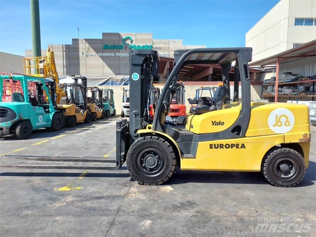 Yale GDP50VX 디젤 지게차