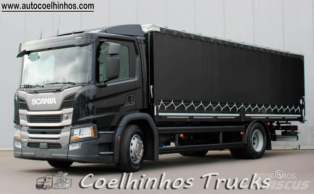 Scania P 250 커튼사이더 트럭