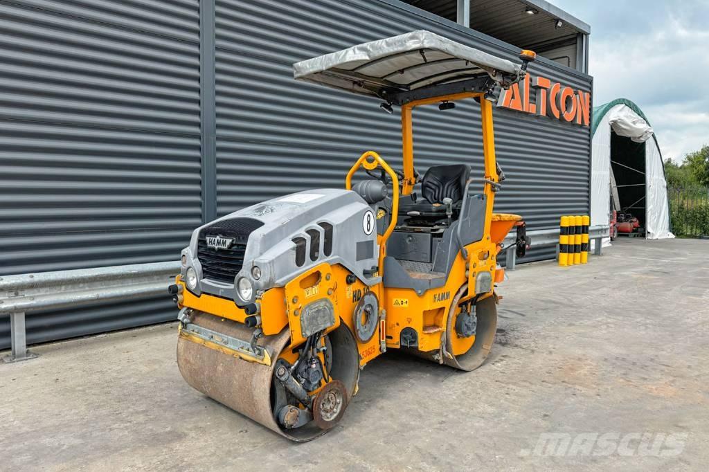 Hamm HD 10 VV 트윈 드럼 롤러