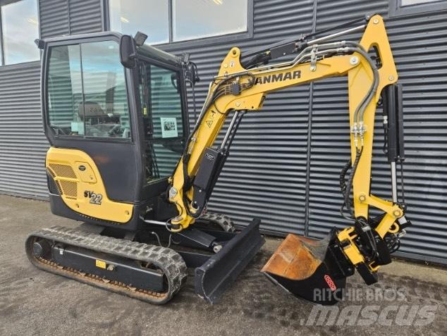 Yanmar sv22 소형 굴삭기 7톤 미만