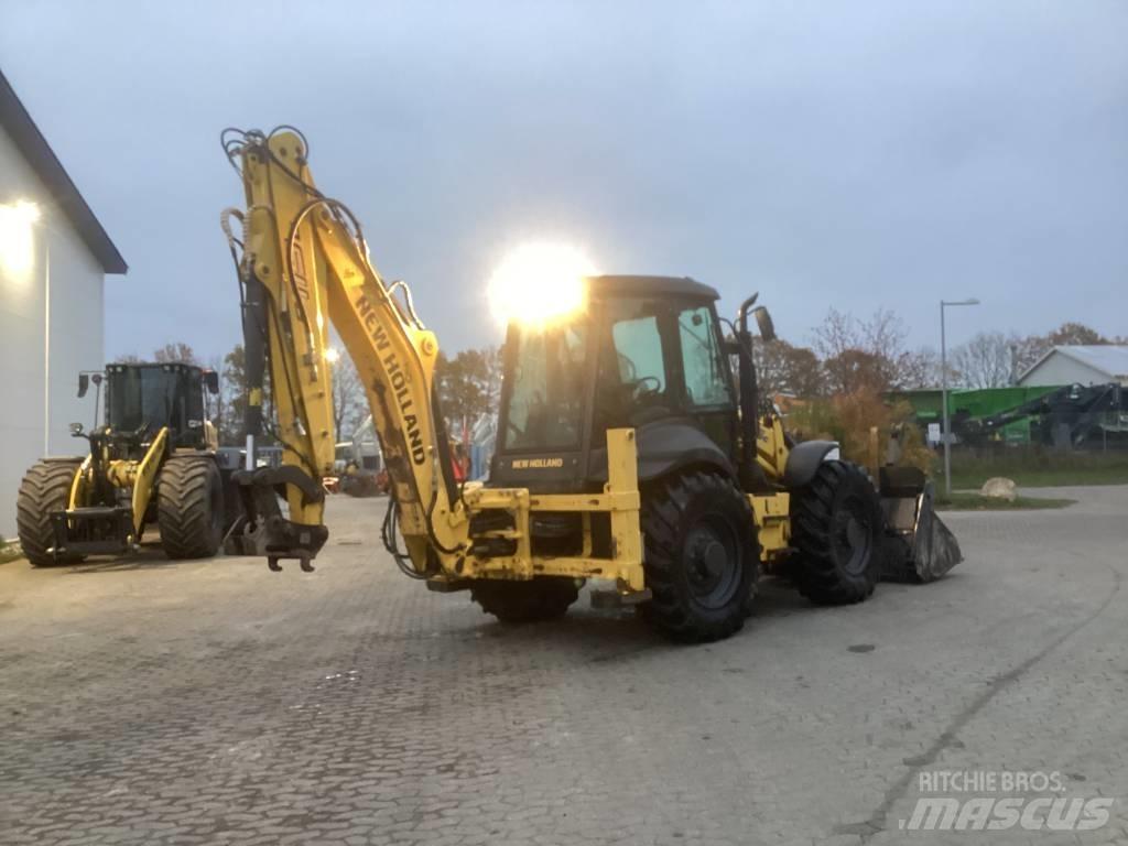 New Holland B 115 C 백호로더