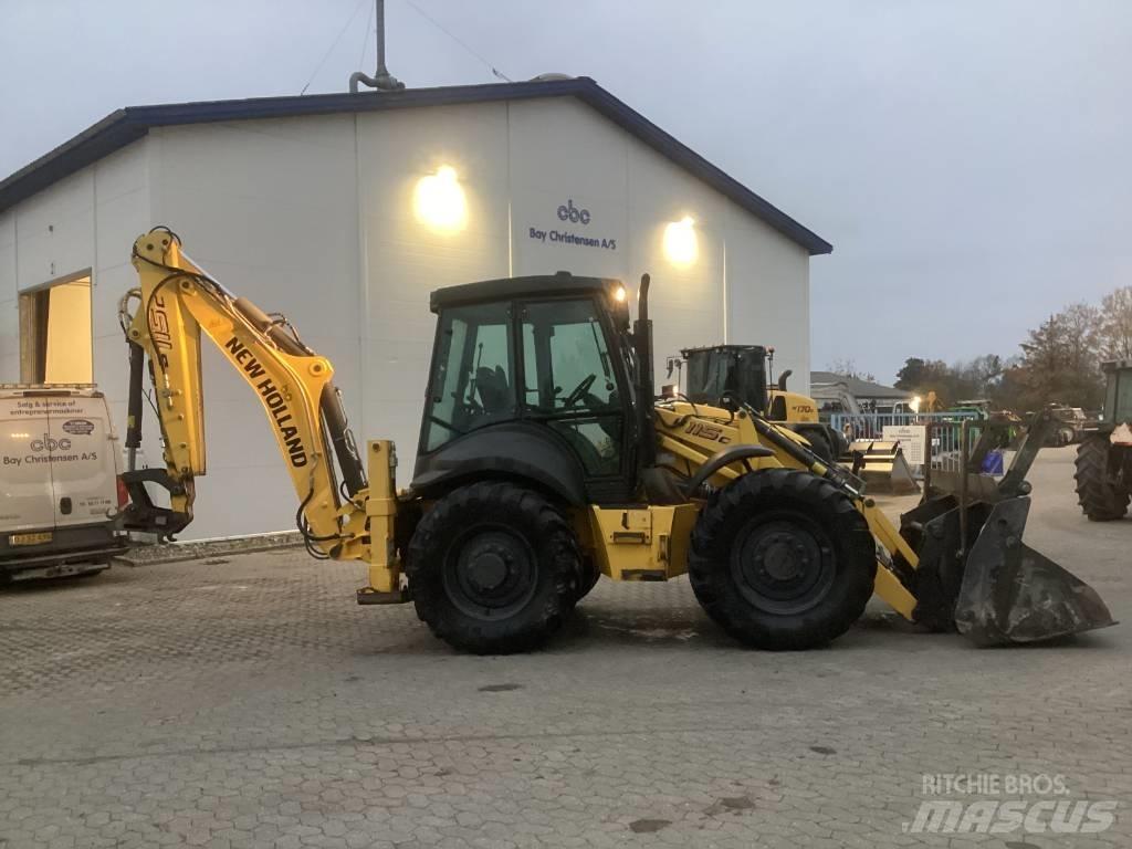 New Holland B 115 C 백호로더