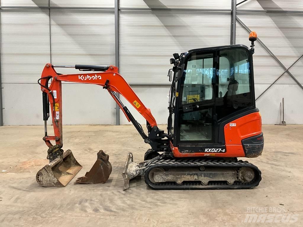 Kubota KX 027-4 소형 굴삭기 7톤 미만