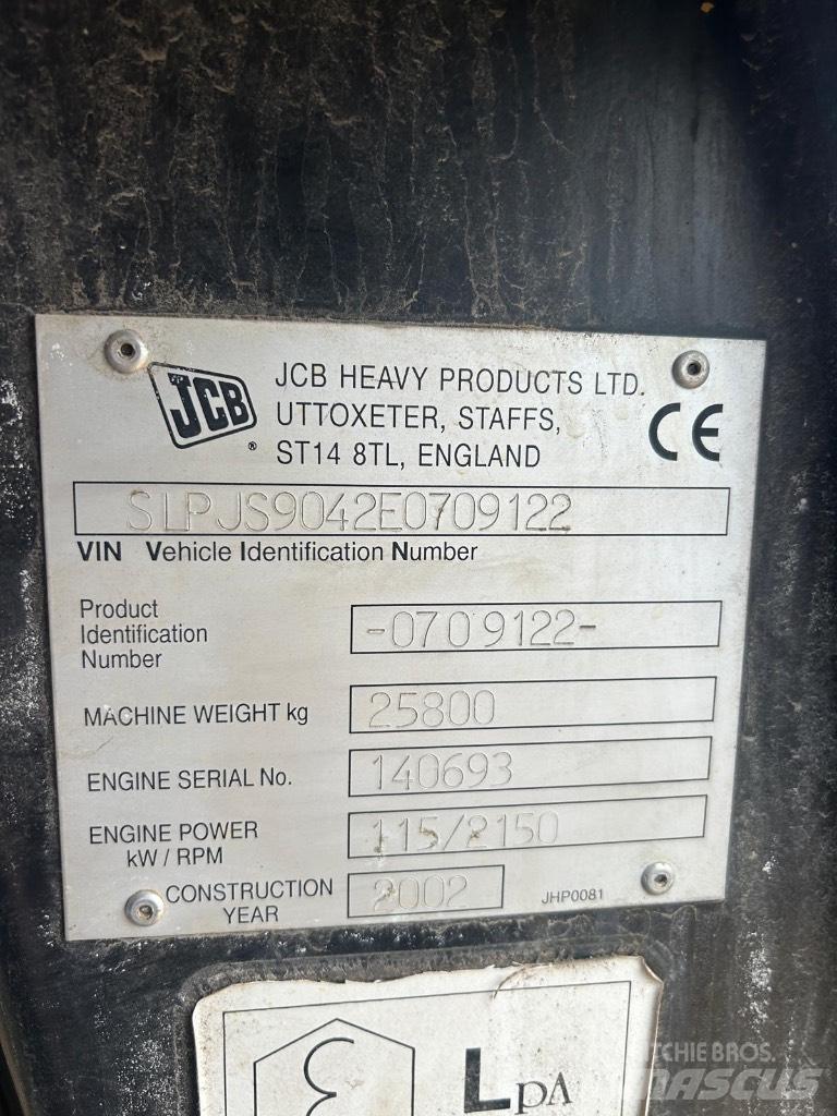JCB 260LC 대형 굴삭기 29톤 이상