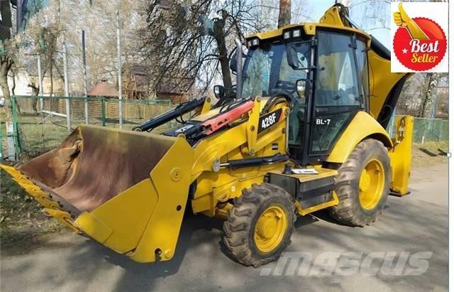CAT 428 F 백호로더