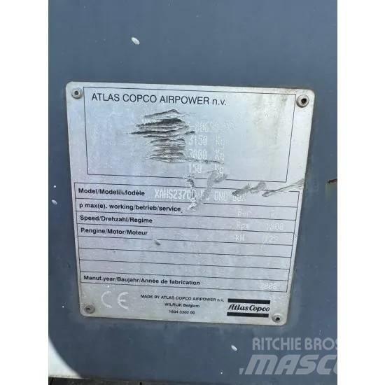 Atlas Copco XAHS 237 콤푸레샤