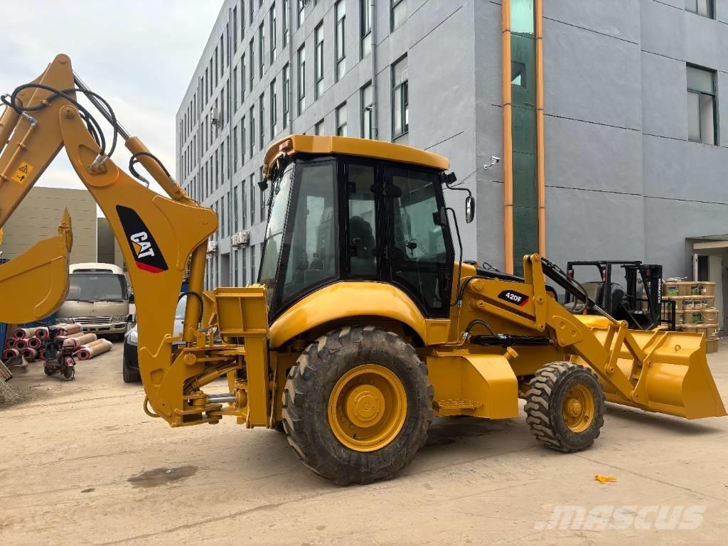 CAT 420 F 백호로더