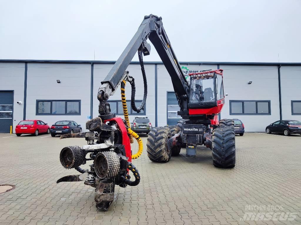 Komatsu 911.5 원목 하베스터