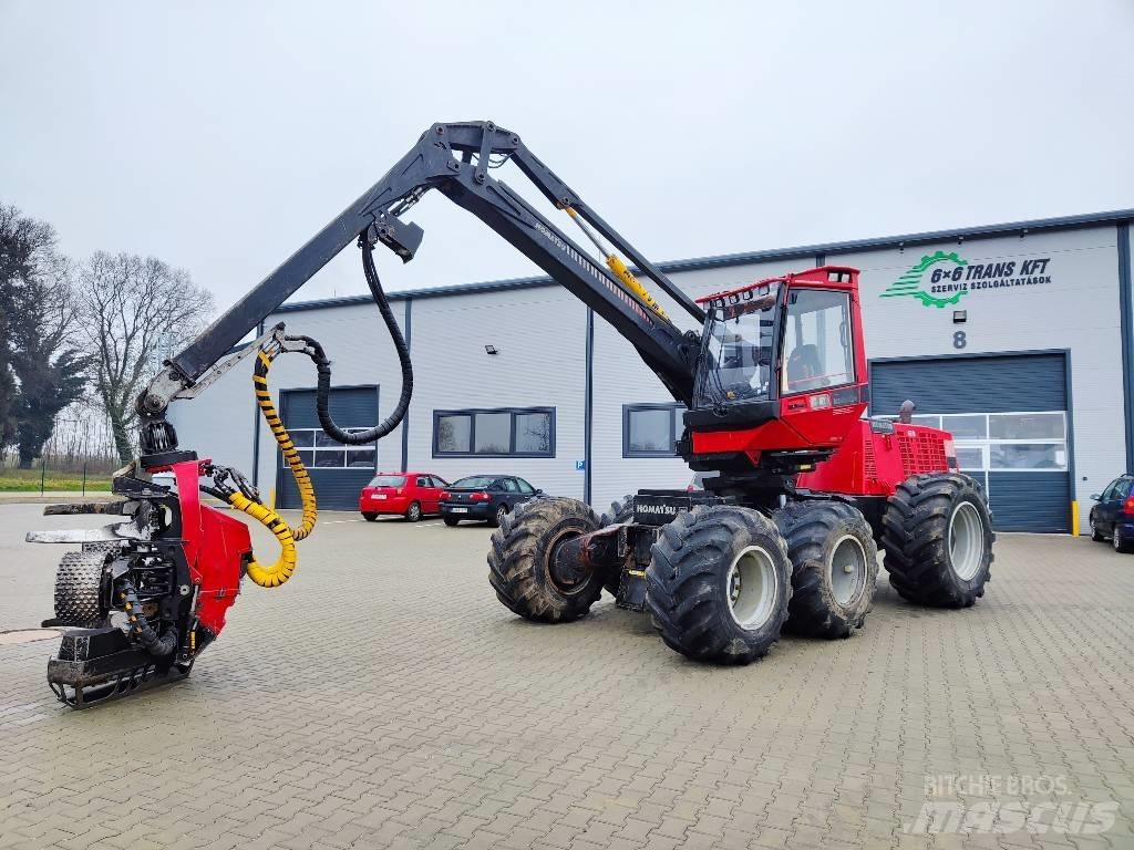 Komatsu 911.5 원목 하베스터