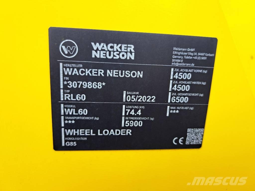 Wacker Neuson WL60  휠로우더