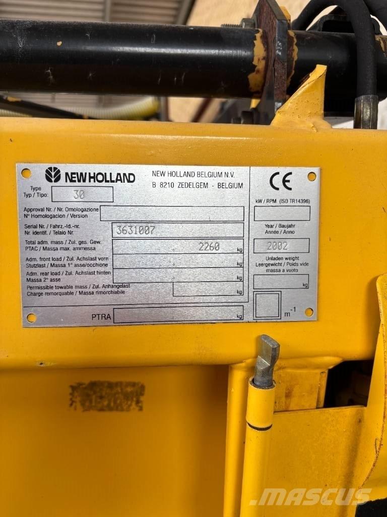 New Holland CX 860 콤바인 수확기