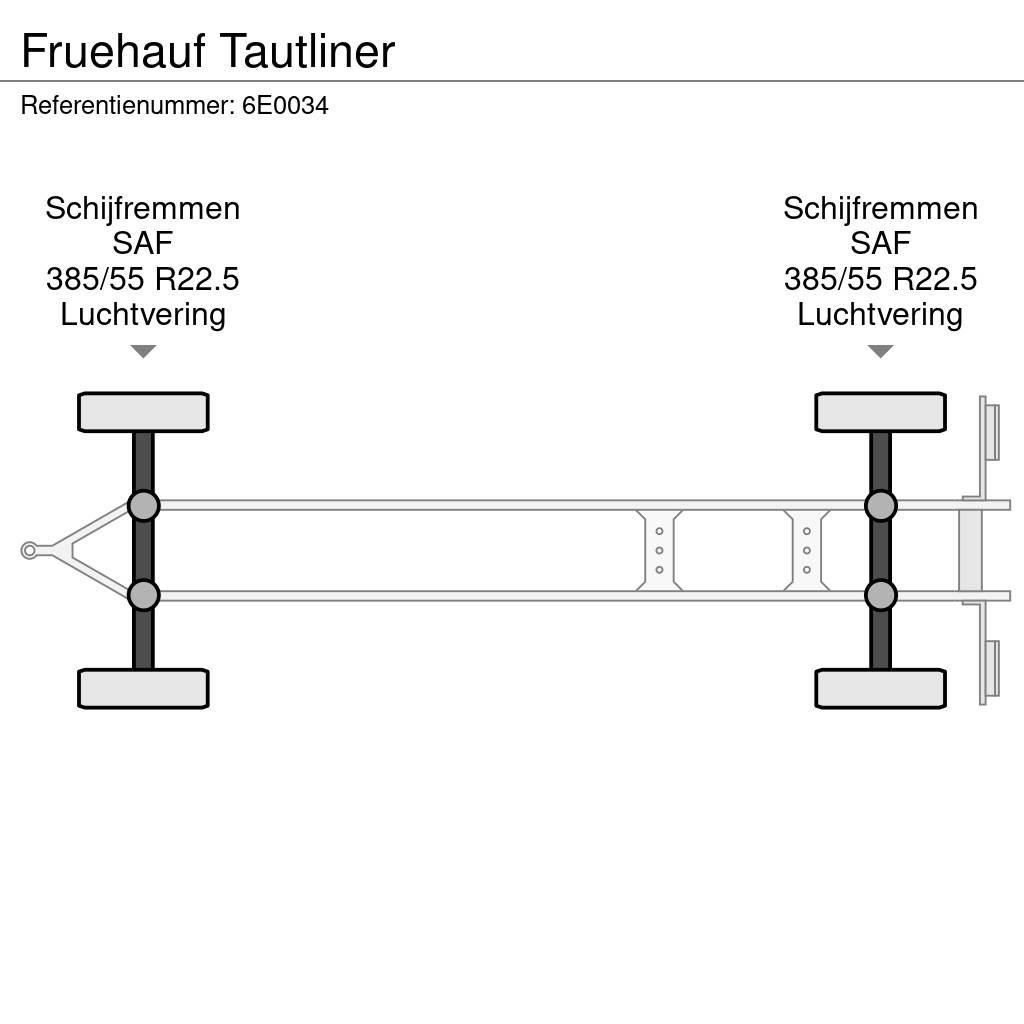 Fruehauf Tautliner 커튼사이더 트레일러