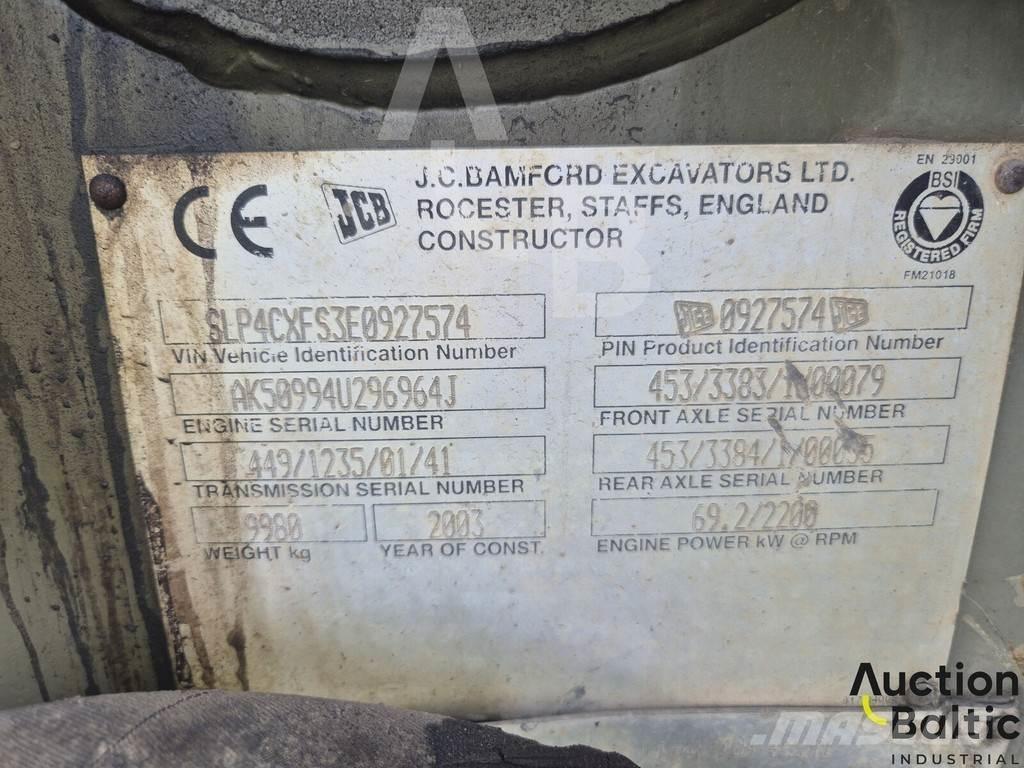 JCB 4 CX 백호로더