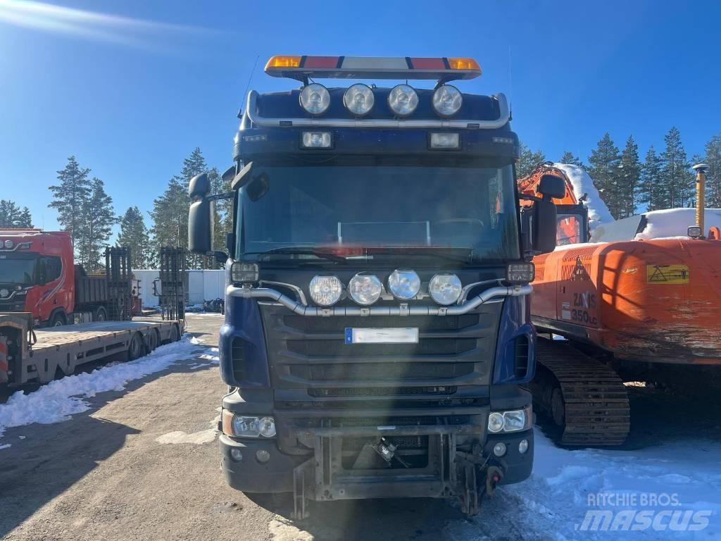 Scania R 500 훅 리프트 트럭