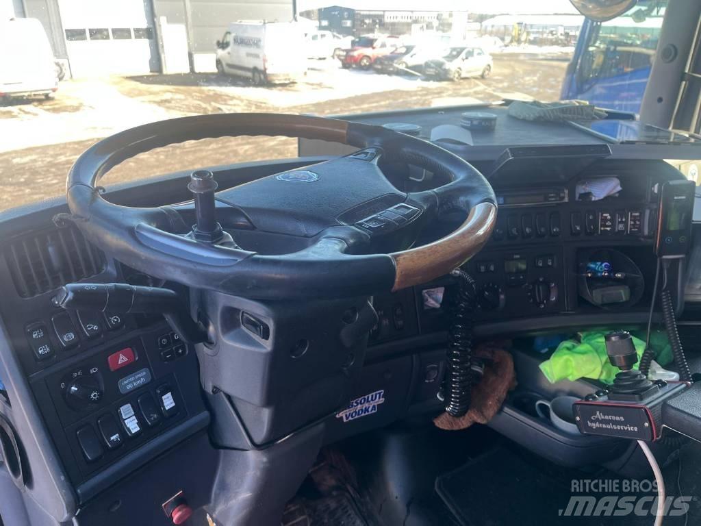 Scania R 500 훅 리프트 트럭