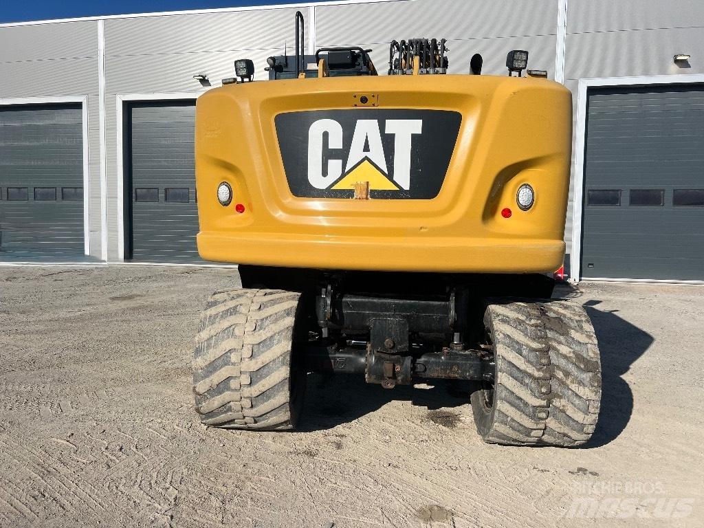 CAT M314F  휠 굴삭기