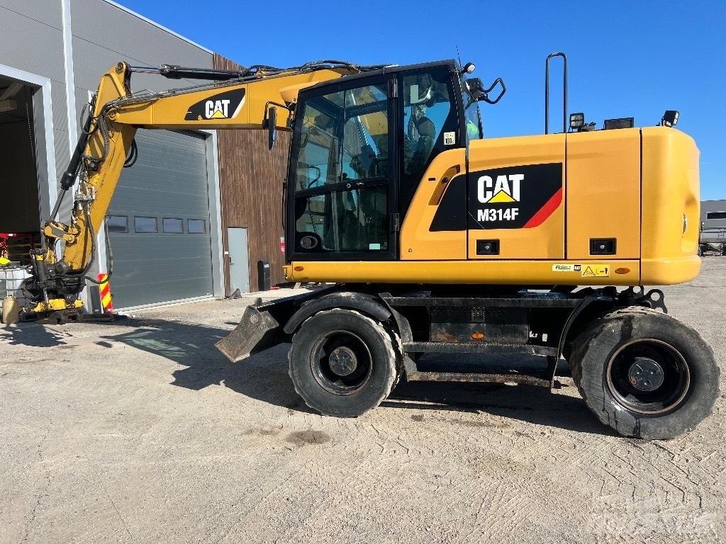CAT M314F  휠 굴삭기