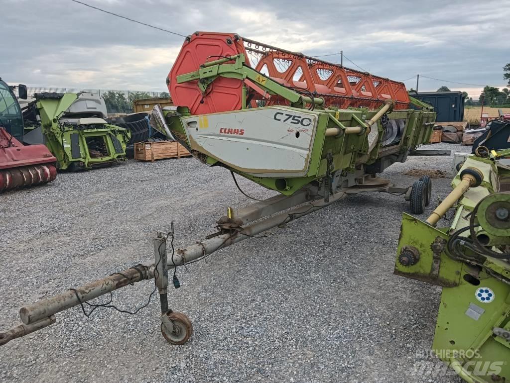 CLAAS C 750 콤바인 헤드