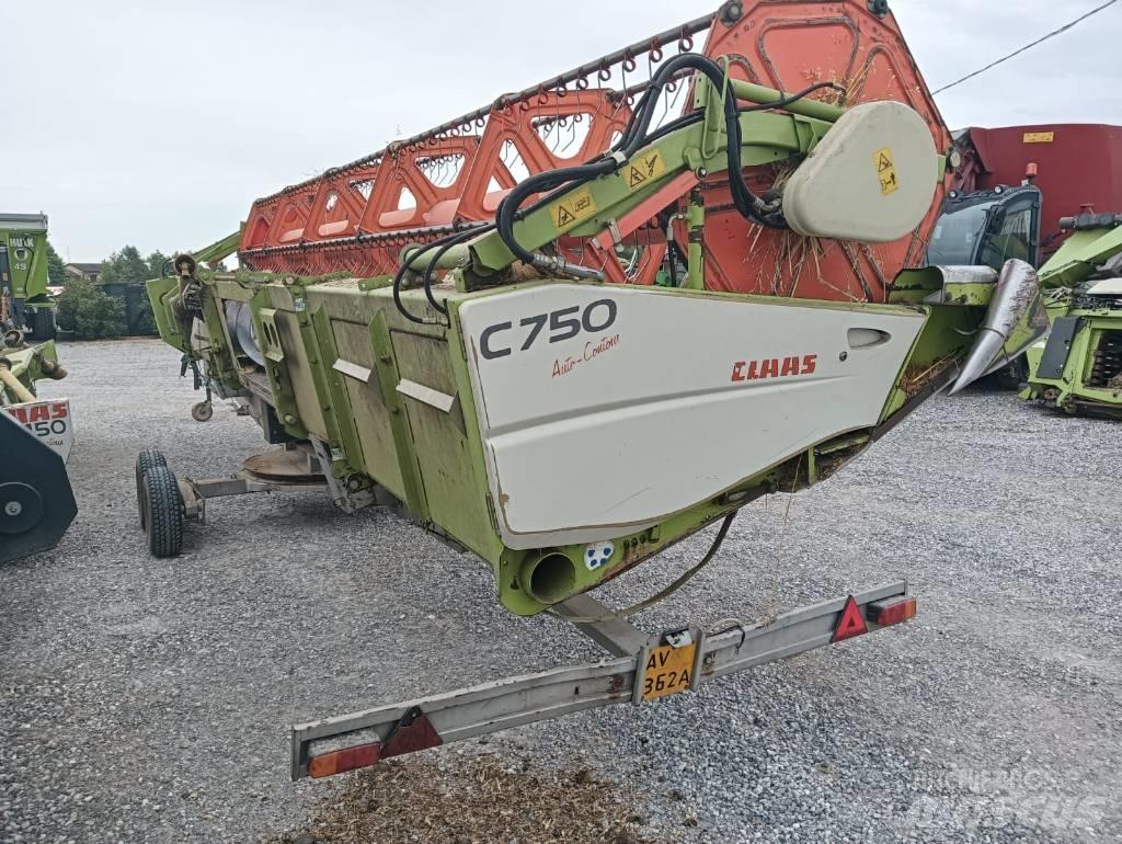 CLAAS C 750 콤바인 헤드