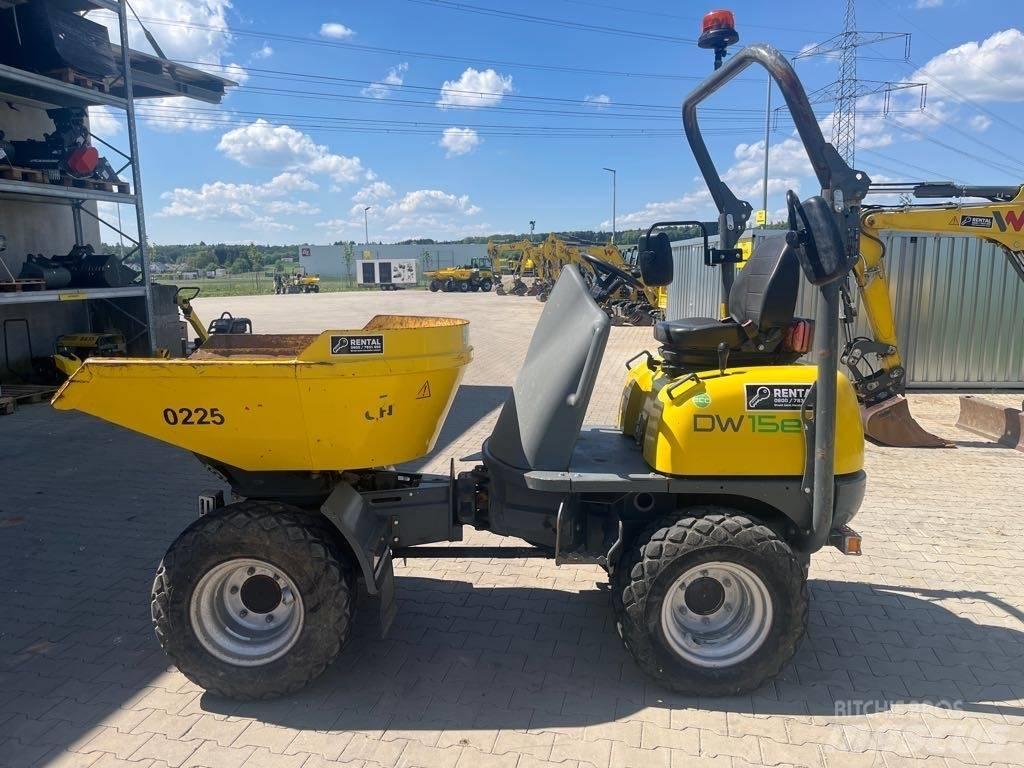 Wacker Neuson DW15e 건설현장 덤프트럭