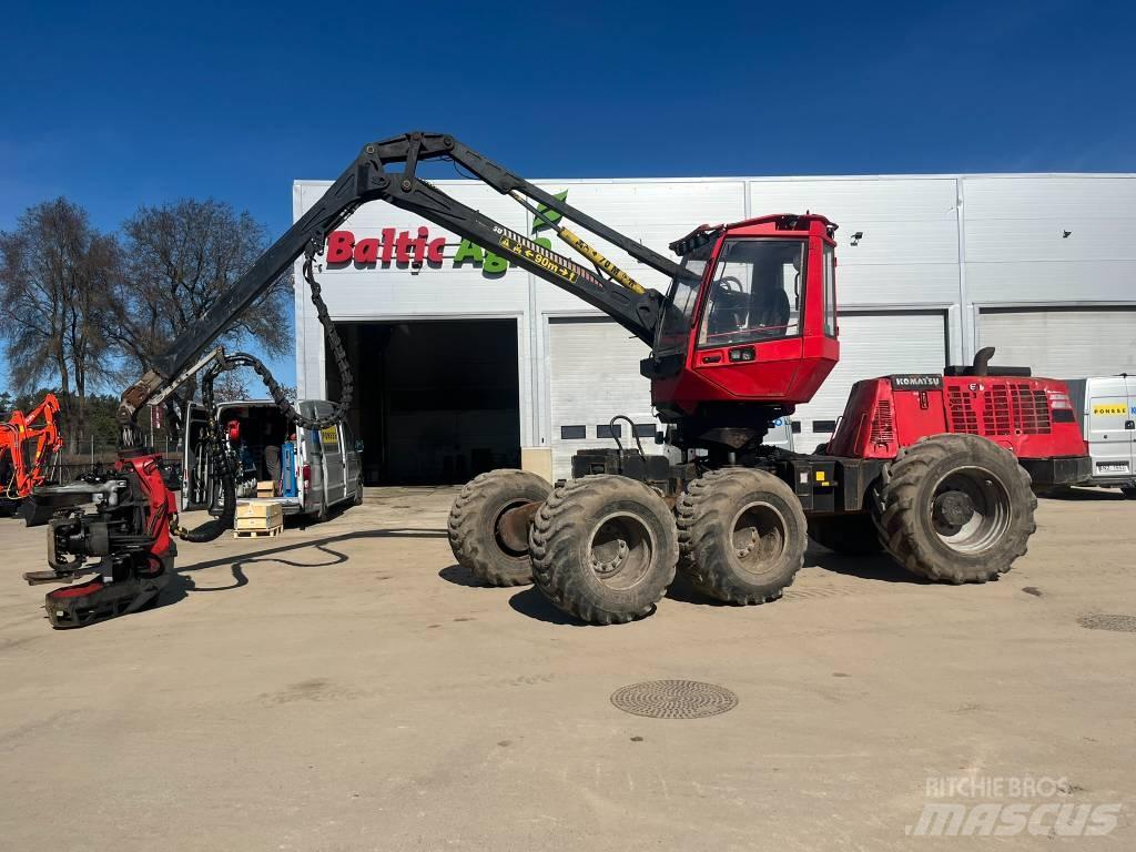 Komatsu 931.1 원목 하베스터