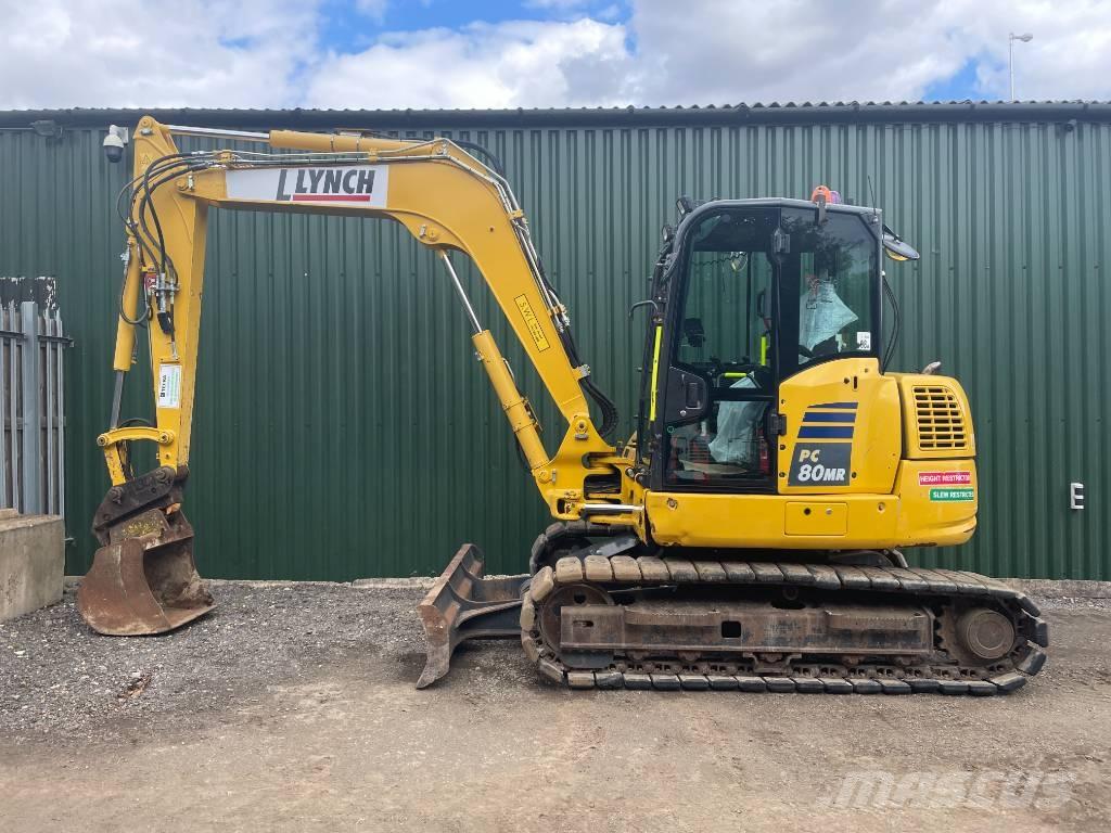 Komatsu PC 80 MR-5E0 중형굴삭기 7톤-28톤