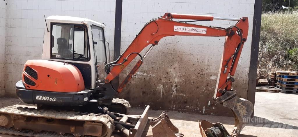 Kubota KX 161-3 소형 굴삭기 7톤 미만