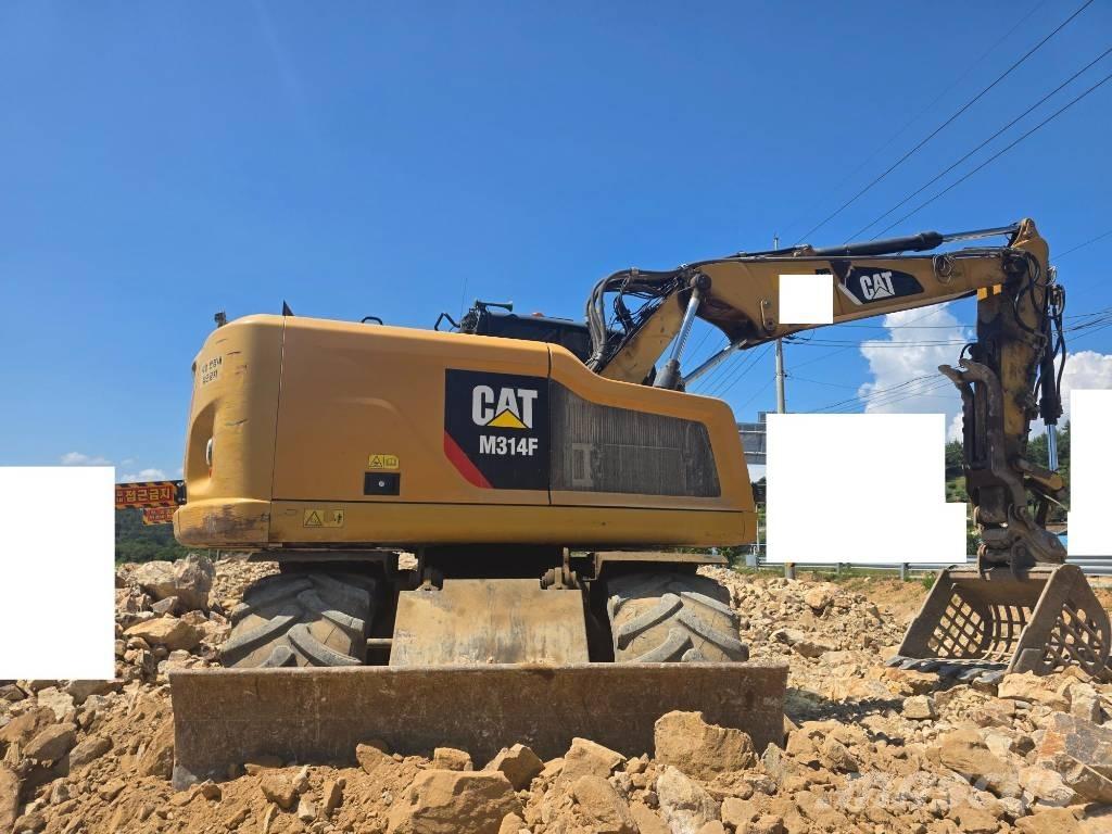 CAT 314F  휠 굴삭기
