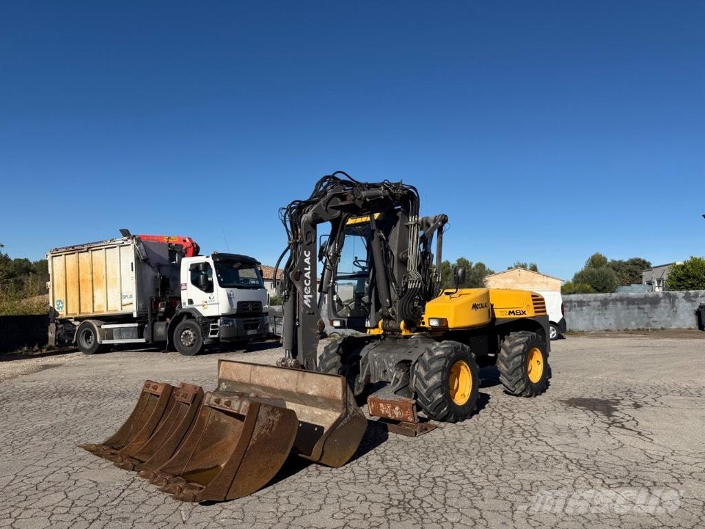 Mecalac 12 MSX  휠 굴삭기