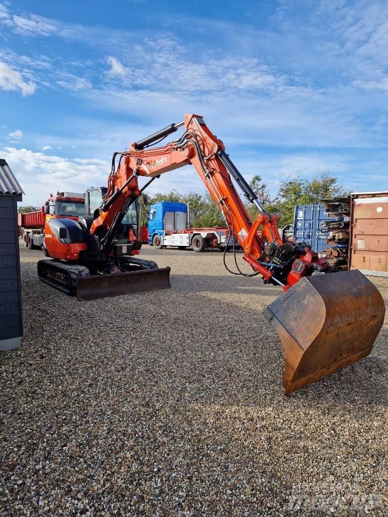Kubota KX080-4 소형 굴삭기 7톤 미만
