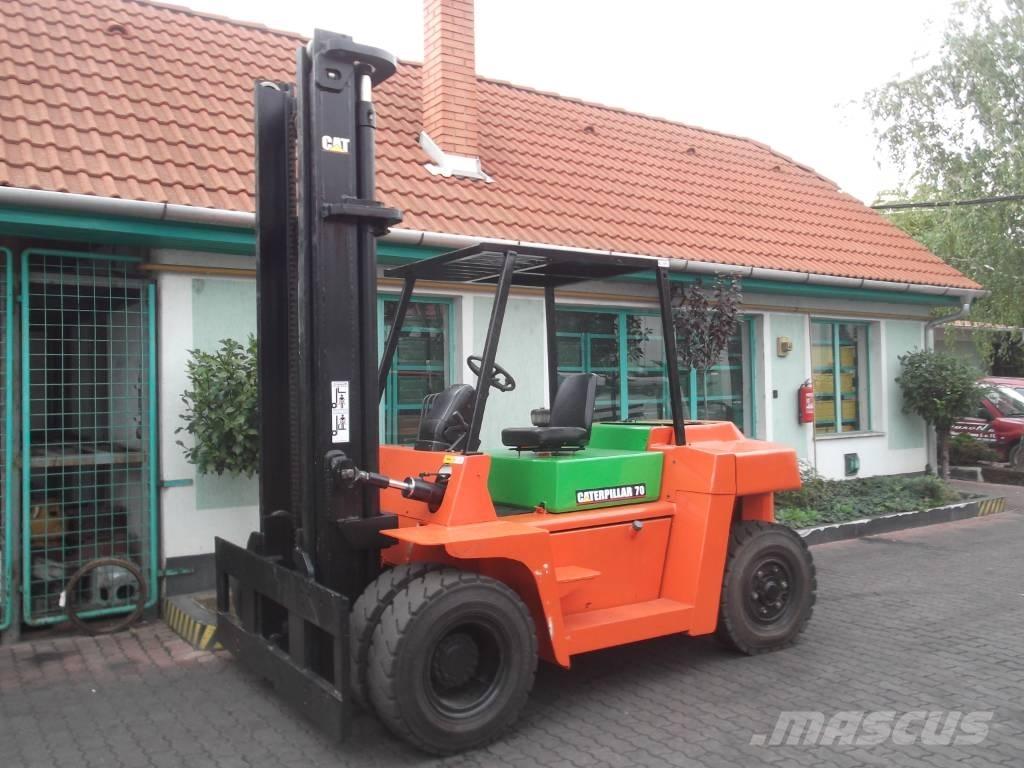 CAT DP70K V-1891 디젤 지게차