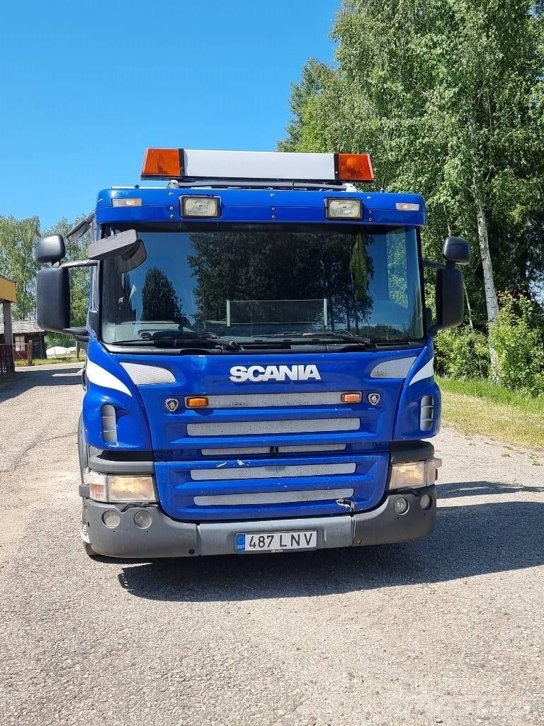 Scania P 380 훅 리프트 트럭
