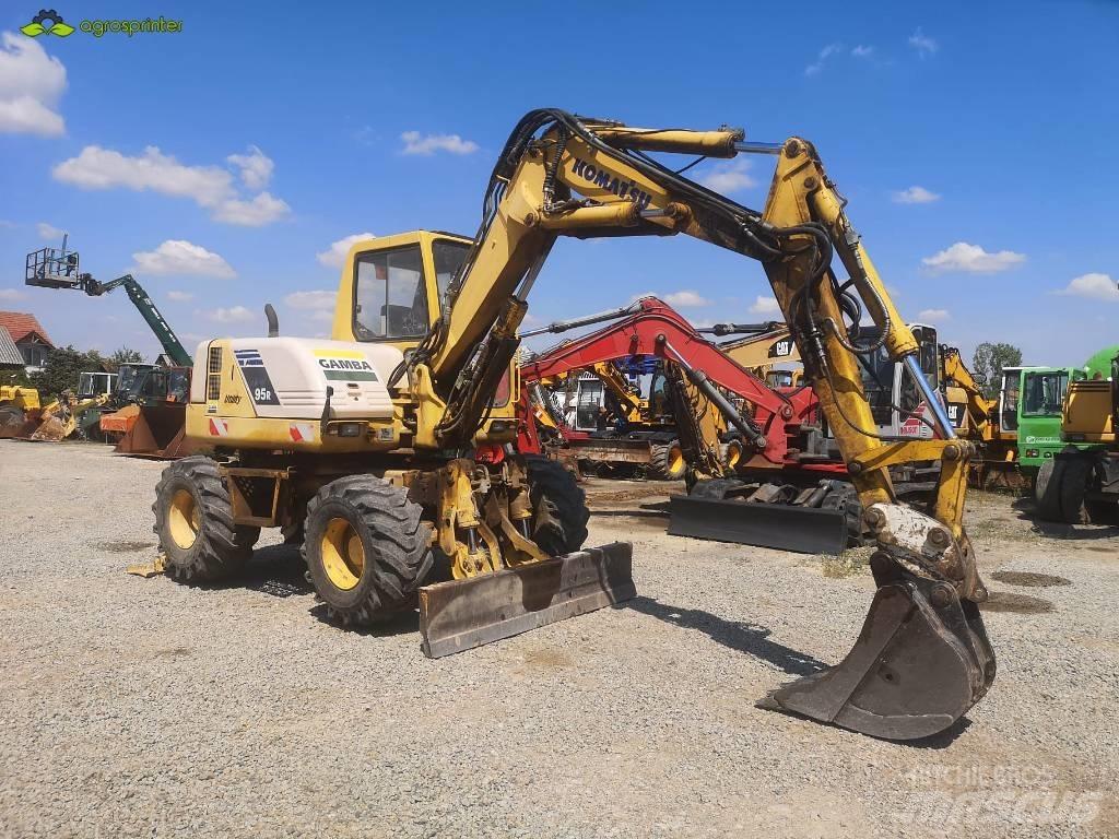 Komatsu PW 95 중형굴삭기 7톤-28톤
