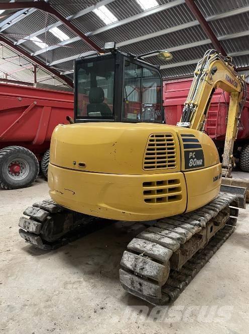 Komatsu PC80MR-5E0 중형굴삭기 7톤-28톤