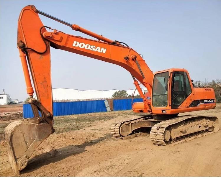 Doosan dh220lc-7 대형 굴삭기 29톤 이상