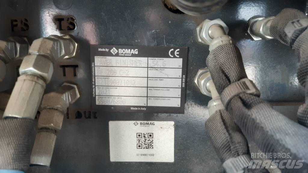 Bomag BF 200 C-2 아스팔트 포장장비