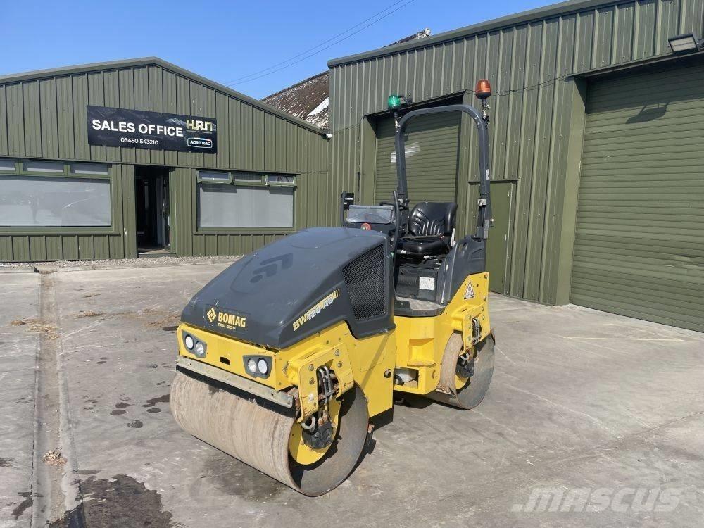 Bomag BW 120 AD 트윈 드럼 롤러