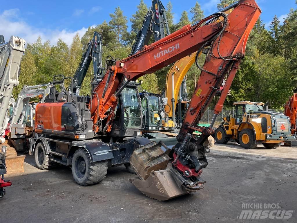 Hitachi 140W-6  휠 굴삭기