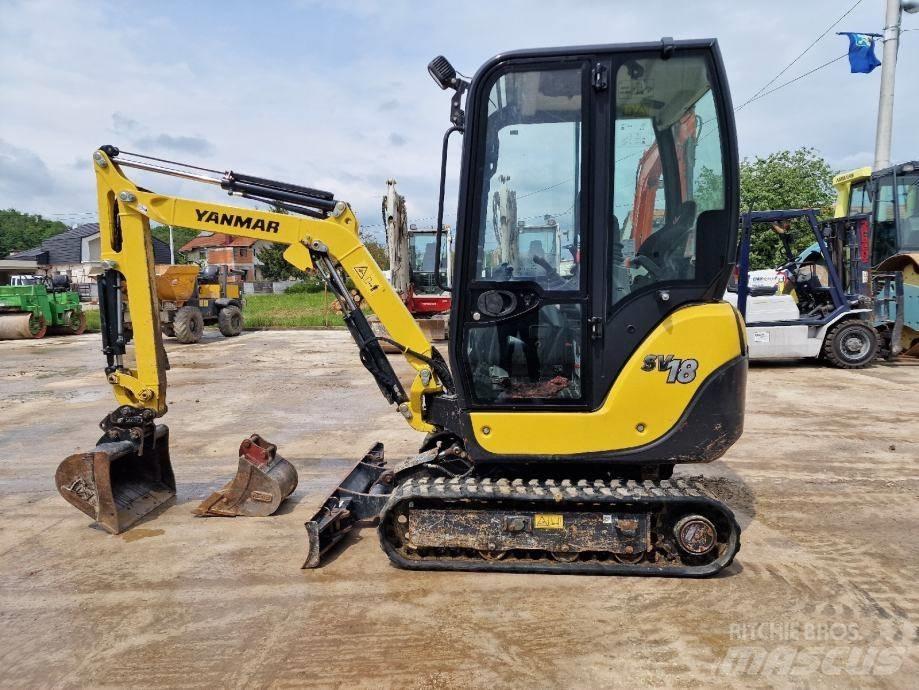 Yanmar SV 18 소형 굴삭기 7톤 미만