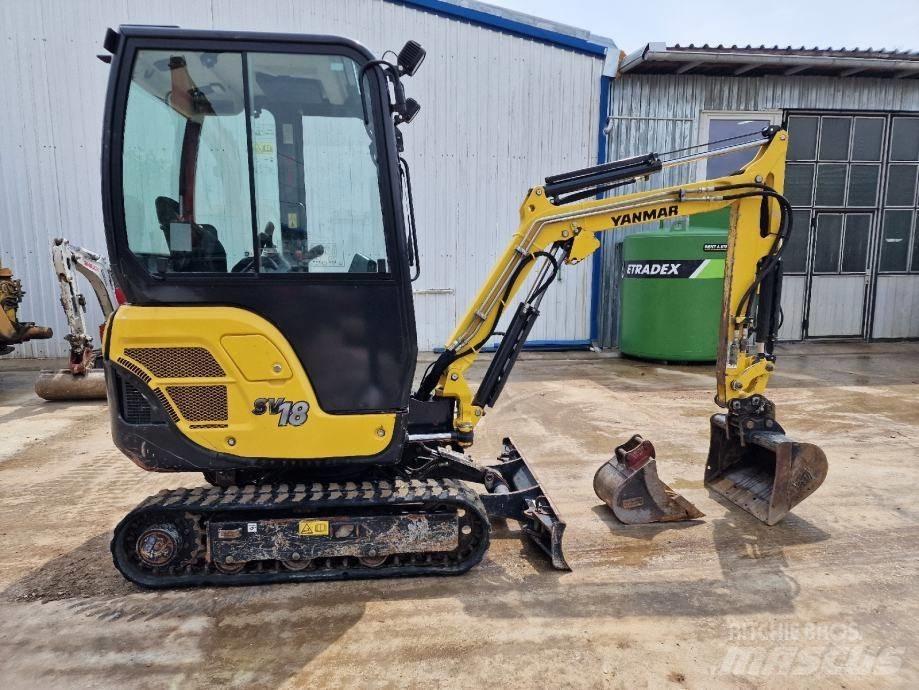 Yanmar SV 18 소형 굴삭기 7톤 미만